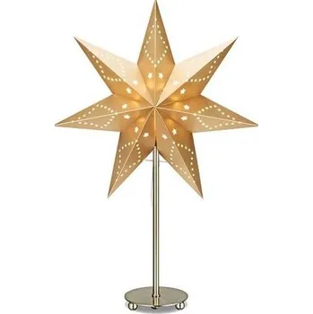 Lampička Markslöjd 705545 - Vánoční dekorace SATURNUS 1xE14/25W/230V 35 cm zlatá