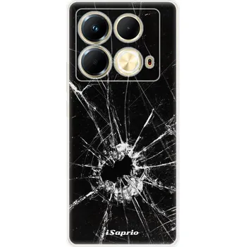 Pouzdro na mobilní telefon Odolné silikonové pouzdro iSaprio - Broken Glass 10 - Infinix Note 40
