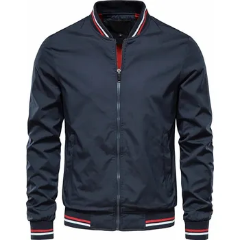 Pánská softshellová bunda Sportovní pánská bunda s kontrastními detaily Barva: Tmavě Modrá, Velikost: L