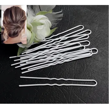 Vlásenka základní pro fixaci účesu velká bílá BV015