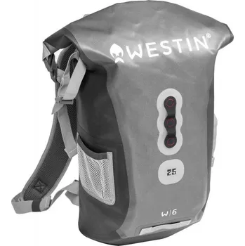 Městský batoh Vodovzdorný rolovací batoh Westin W6 Roll-Top Backpack Silver & Grey 25L