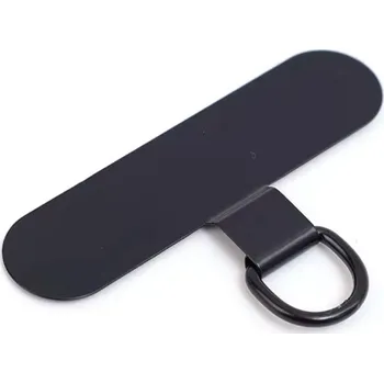 Kovové poutko pro silikonový kryt - Černé