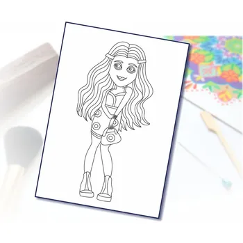 Radost v písku Šablona na pískování rebelka 2 Varianta: A5 (148 x 210 mm)