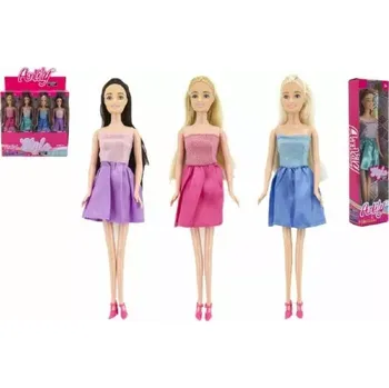 Panenka Panenka Anlily plast 28cm kloubová asst 4 druhy v krabičce