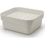 Mísa na mytí nádobí Brabantia s odkapávačem světle šedá