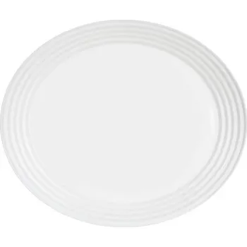 Talíř Skleněný servírovací talíř oválný ARC Harena 33 cm