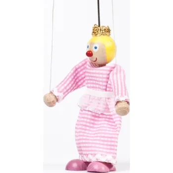 Dřevěná hračka Gerlich Dřevěná loutka Princezna Anička