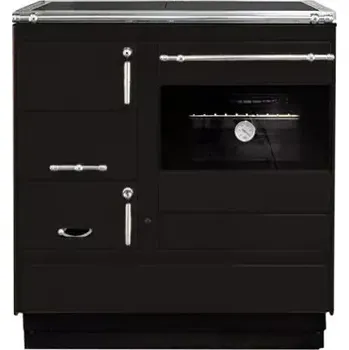 Sporák na tuhá paliva MBS SD KING SPORÁK PRAVÝ ČERNÝ 7,8 KW