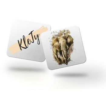 Dekorativní magnet Magnetka - slon akvarel