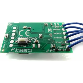 Garážová vrata Creasol Senderbatt-2-3kanálový duplikátor