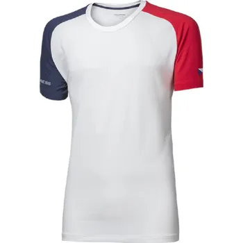 Pánské tričko REPUBLIC T-SHIRT pánské ČR triko s bambusem tm.modrá/bílá/červená L