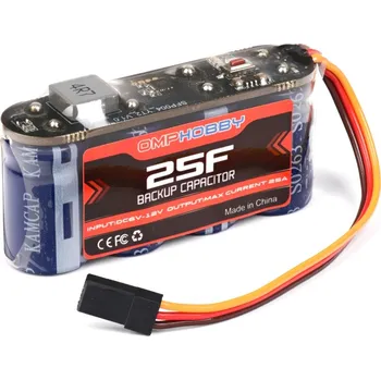 RC model OMP filtrační superkondenzátor 25F 12V