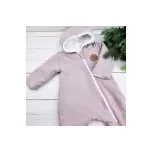 Zimní overal - Wafle Pink 98/104