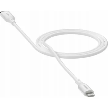 Datový kabel Zagg International Mophie Essentials USB kabel - lightning kabel - USB-C 1m (bílý)