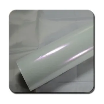 Polep vozidla Chameleon bílofialová auto wrap fólie 152x1000cm - interiér/exteriér