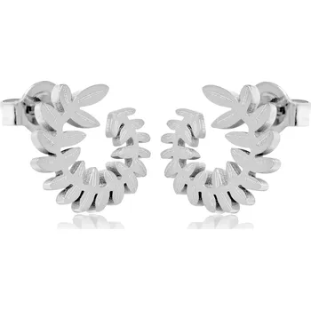 Náušnice Troli Hravé ocelové náušnice Větvička VAAXF150S + 2 měsíce na vrácení zboží