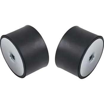 Silentblok motoru Silentblok válcový typ 3 (matka - matka) průměr 75mm / výška 60mm, M12, BAK