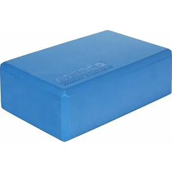 Merco Yoga Block kostka na jógu modrá výška/ šířka 7,5 cm