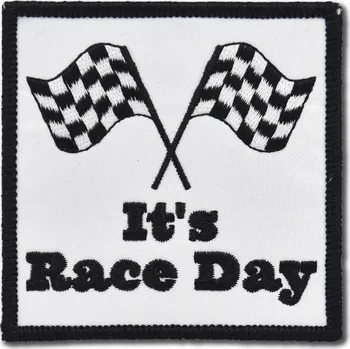 Nášivka Moto nášivka Race Day 8 cm x 8 cm