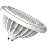 LUMINEX Výkonná LED žárovka 12W nebo 15W GU10 ES111 Varianta: 12 W = 75 W, 3000 K, 880 lm, stříbrná
