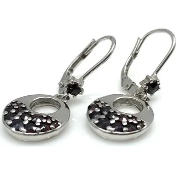 Řetízek Český Granát Jan Kos jewellery Stříbrné náušnice 32103980