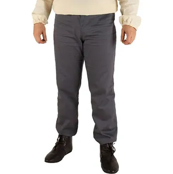 Karnevalový kostým imago Elfské kalhoty Cindar - šedé, velikost M