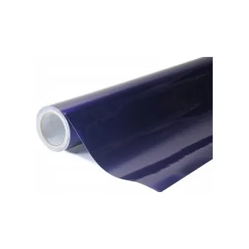 Polep vozidla Super lesklá metalická tmavá modrá auto wrap fólie 152x700cm - interiér/exteriér
