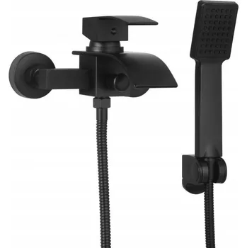 Vodovodní baterie Nástěnná sprchová baterie DuraHome KAKADU černá