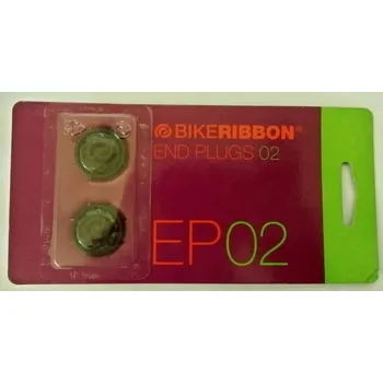 grip zátka do řidítek RIBBON plast+carbon na blistru