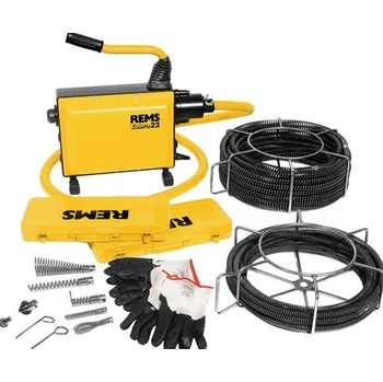 Stavebniny REMS COBRA 22 elektrická čistička na odpady 750W, sada 16mm+sada 22mm