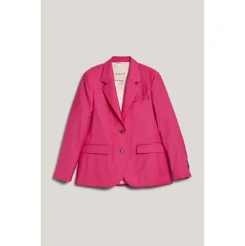 Dámské sako SAKO GANT REG HOPSACK BLAZER PERKY PINK