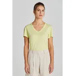 TRIČKO GANT REG SUNFADED SS V-NECK T-SHIRT PASTEL LIME