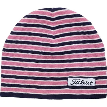 Čepice Titleist Titleist Striped Fitted dámská zimní čepice PINK/NAVY/WHITE