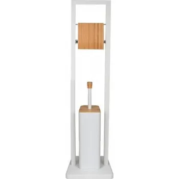 WC štětka Stojan WC, CERRO 42252, bílý