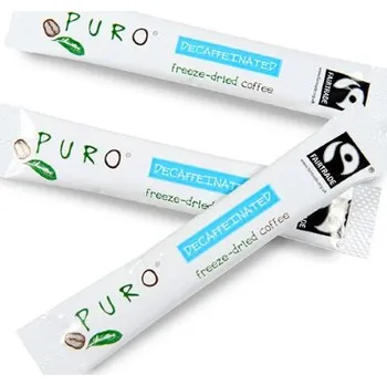 Káva Puro INSTANTNÍ káva Fairtrade BEZ KOFEINU 1 porce, 250 kusů
