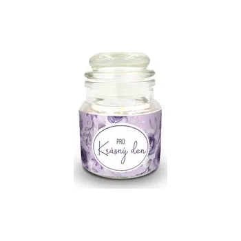 Svíčka Nekupto Mini svíčka s potiskem Pro krásný den