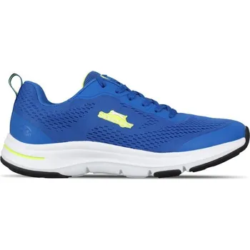 Pánské tenisky Slazenger Curve Support E-Mesh Trainer Mens Blue/Lime 11 (46)