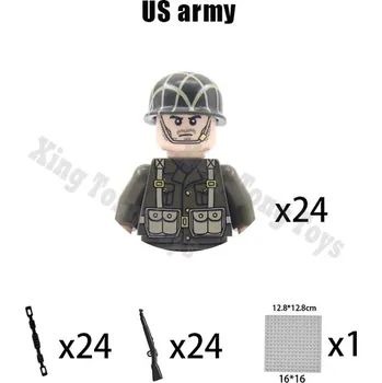 Stavebnice LEGO Stavební bloky válečníků s příslušenstvím | Styl Lego - Black gun-350853