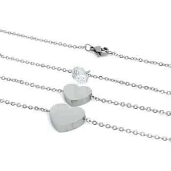 Náhrdelník Šperky Jan Kos Jan Kos jewellery Řetízek s přívěskem z oceli 12111918