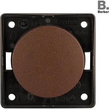 Kulatý tlačítkový spínač integro barva hnědá