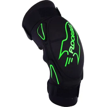 Florbal FLOORBEE Easy Landing 3.0 Chrániče kolen XS / S, žlutá / černá