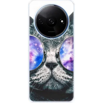 Pouzdro na mobilní telefon Odolné silikonové pouzdro iSaprio - Galaxy Cat - Xiaomi Redmi A3