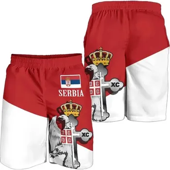 Pánské kraťasy Pánské šortky s erbem Velikost: 3XL, Barva (Varianta): ZXA33148