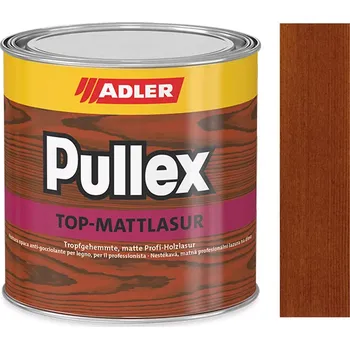 lazura Adler Pullex Top-Mattlasur - Profesionální univerzální lazura s matným povrchem - Sipo 4,5l
