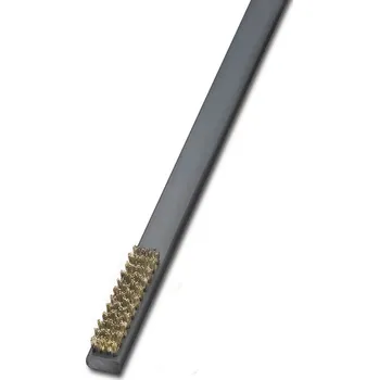 Drátěný kartáč Lessmann 182807 | Speciální kartáč 350x22x77x10/4x11/12, mosazný drát zvlněný 0,35, umelohmotná rukoväť