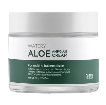 Pleťový krém Tenzero Watery Aloe zklidňující krém na obličej, 70 g