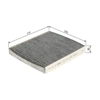 Kabinový filtr Kabinový filtr Alfa romeo 159 Sportwagon (939_) Bosch - 1.8TBi, 1.8MPI, 1.9JTS, 2.2JTS,