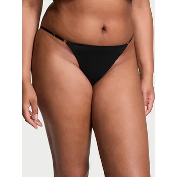 Kalhotky Victoria's Secret dámské klasické kalhotky Adjustable z luxusní kolekce Dream Angels černé M