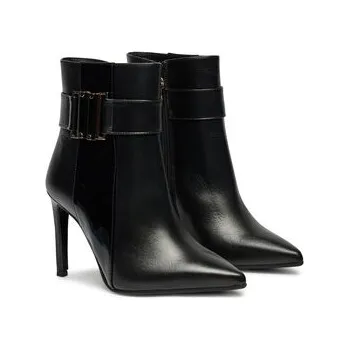 Dámské kozačky Polokozačky Baldowski D04834-1451-002 Černá 40