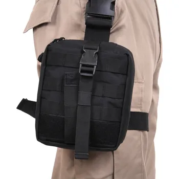 Sport Pouzdro stehenní MOLLE MEDIC rozkládací ČERNÉ